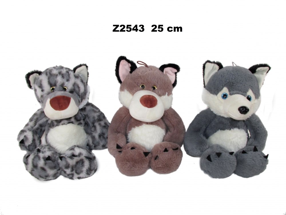 PELUCHE ANIMALES 25CM SEATING MIX SA SUN-DAY